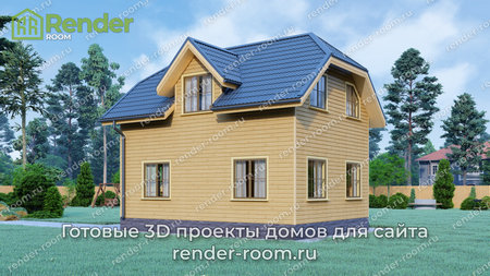 Проект  Площадь: 83,73, Размер: 6х10