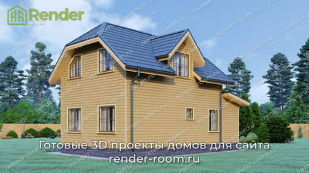 Проект  Площадь: 83,73, Размер: 6х10