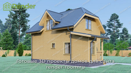 Проект  Площадь: 83,73, Размер: 6х10