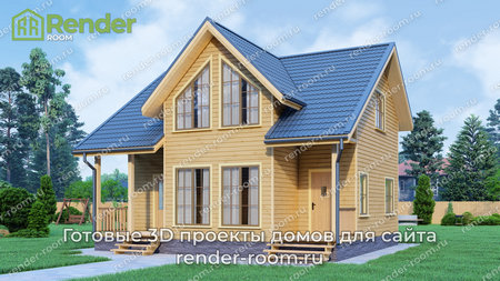 Проект  Площадь: 106, Размер: 8х9