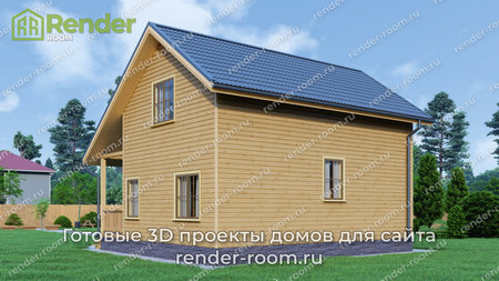 Проект  Площадь: 106, Размер: 8х9