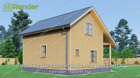 Проект  Площадь: 106, Размер: 8х9