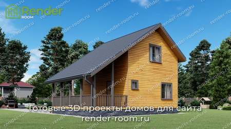 Проект  Площадь: 70, Размер: 6х7