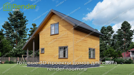 Проект  Площадь: 70, Размер: 6х7