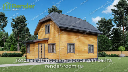 Проект  Площадь: 88, Размер: 6х10