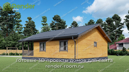 Проект  Площадь: 77, Размер: 9х11