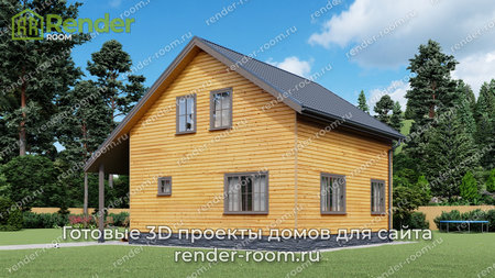 Проект П-639 Площадь: 124, Размер: 8х10