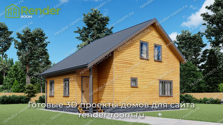 Проект П-639 Площадь: 124, Размер: 8х10