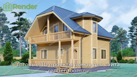 Проект  Площадь: 101,62, Размер: 7х9