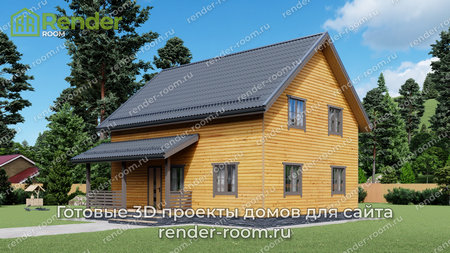 Проект П-641 Площадь: 144, Размер: 8х10