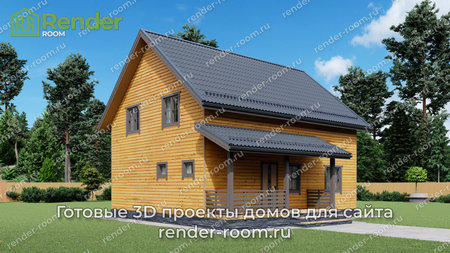 Проект П-641 Площадь: 144, Размер: 8х10