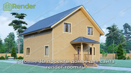 Проект П-644 Площадь: 124, Размер: 9х9