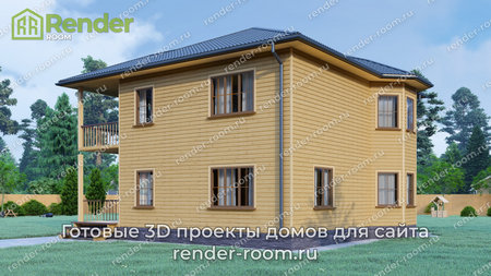 Проект П-65 Площадь: 145,83, Размер: 11х11