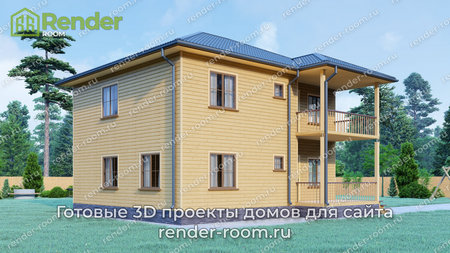 Проект П-65 Площадь: 145,83, Размер: 11х11