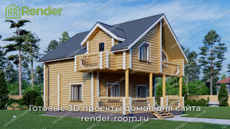 Проект  Площадь: 105, Размер: 8х9