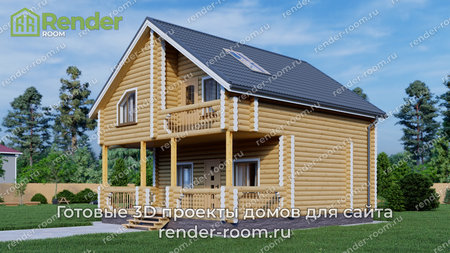 Проект  Площадь: 105, Размер: 8х9