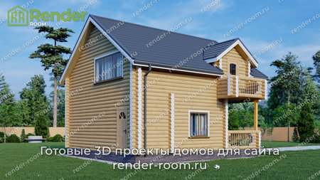 Проект  Площадь: 105, Размер: 8х9