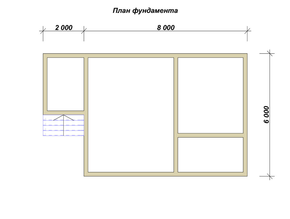 3D Проект П-654 — план 3