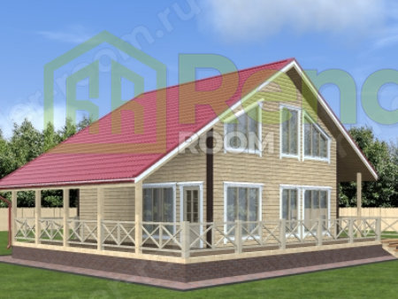 Проект  Площадь: 107, Размер: 8х10