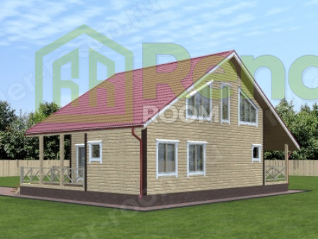 Проект  Площадь: 107, Размер: 8х10