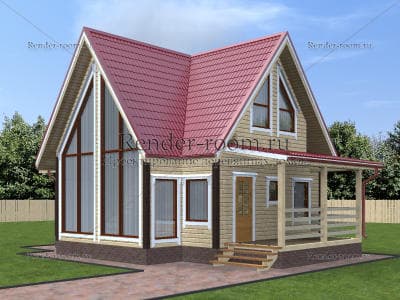 Проект  Площадь: 83, Размер: 8х9