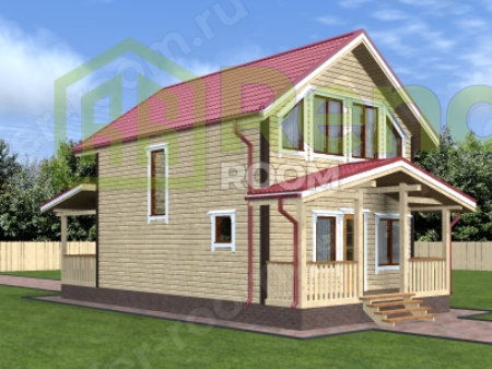 Проект  Площадь: 81, Размер: 6х8