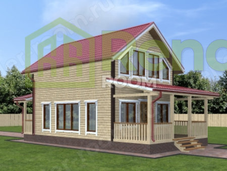 Проект  Площадь: 81, Размер: 6х8