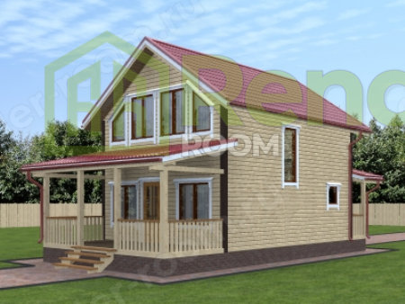 Проект  Площадь: 81, Размер: 6х8