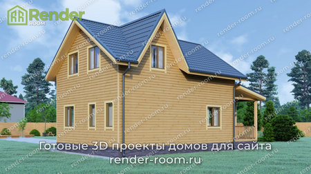 Проект  Площадь: 105, Размер: 7х9