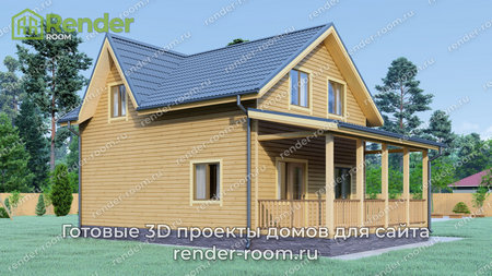 Проект  Площадь: 105, Размер: 7х9