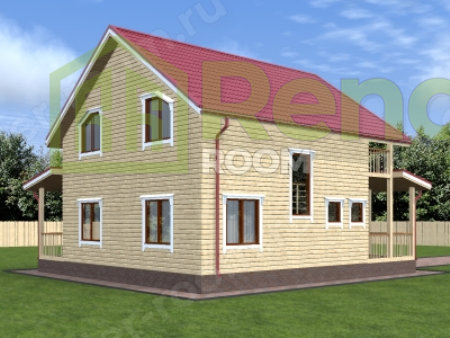 Проект  Площадь: 120, Размер: 8х9