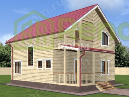 Проект  Площадь: 120, Размер: 8х9