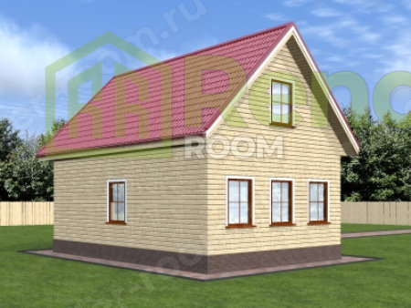 Проект  Площадь: 84, Размер: 6х9