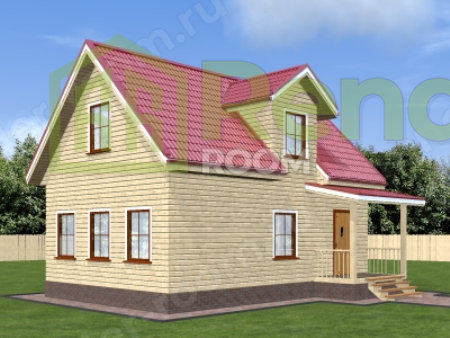 Проект  Площадь: 84, Размер: 6х9