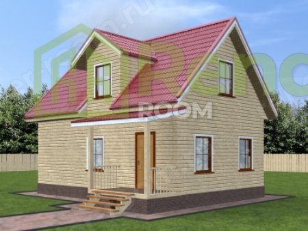 Проект  Площадь: 84, Размер: 6х9