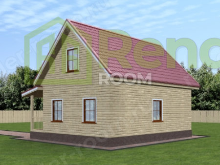 Проект  Площадь: 84, Размер: 6х9