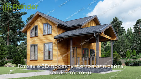 Проект  Площадь: 92, Размер: 8х8