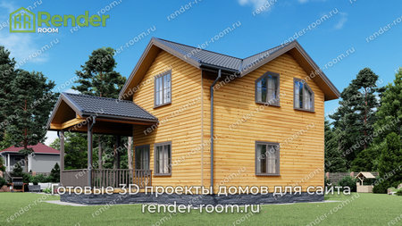 Проект  Площадь: 92, Размер: 8х8