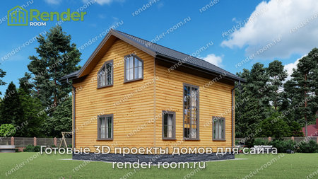 Проект  Площадь: 92, Размер: 8х8