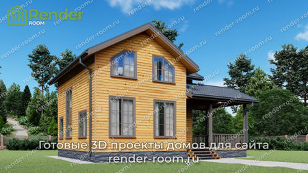 Проект  Площадь: 92, Размер: 8х8