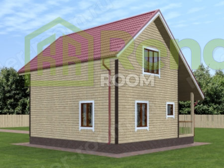 Проект  Площадь: 81, Размер: 6х8