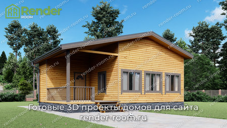 Проект  Площадь: 62, Размер: 10х10