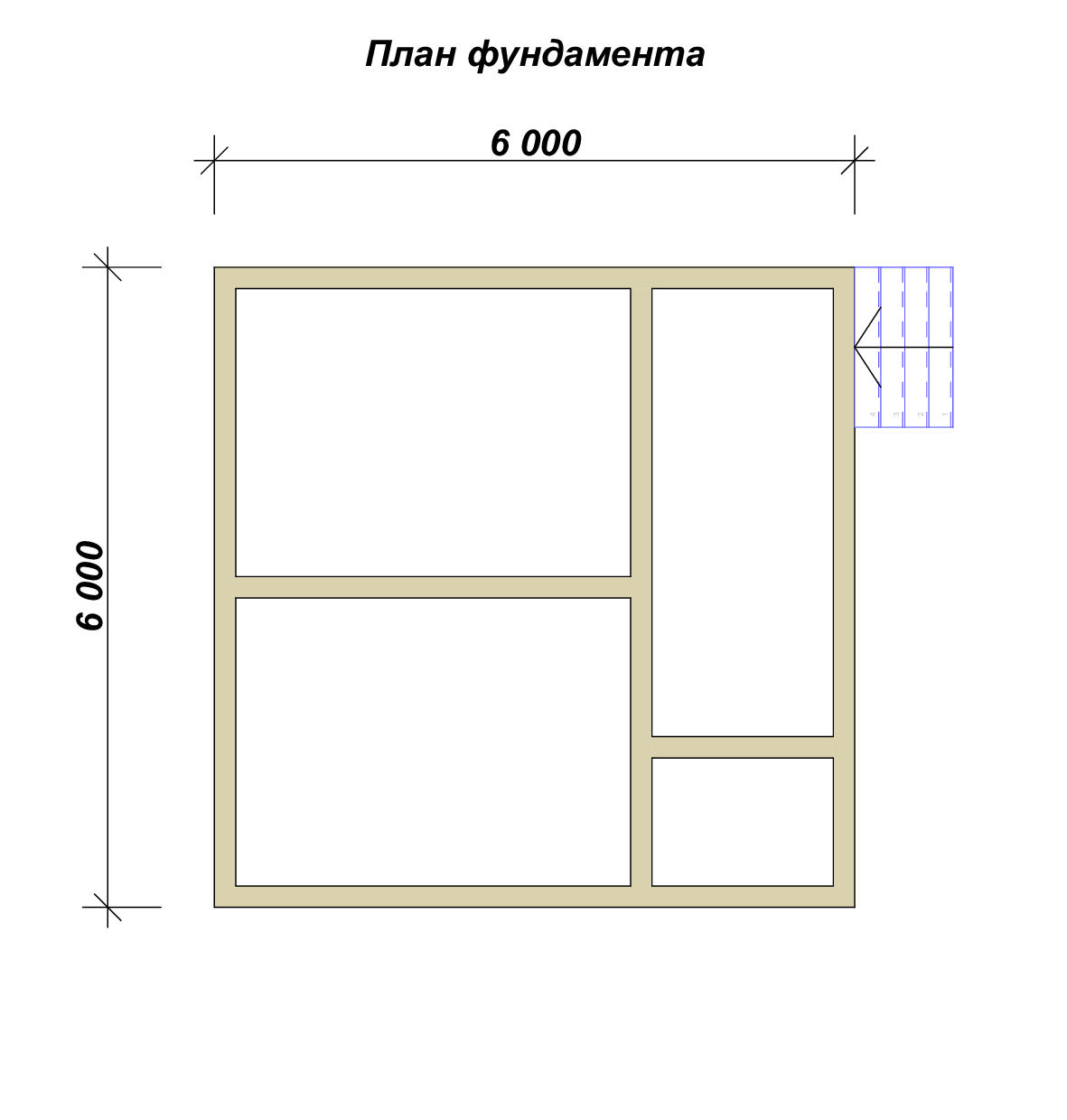 3D Проект П-677 — план 3