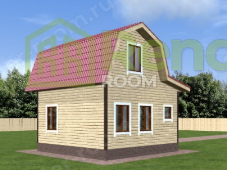 Проект  Площадь: 47, Размер: 6х6