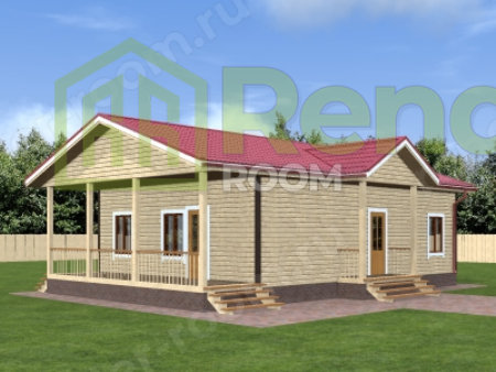 Проект П-678 Площадь: 75, Размер: 8х11