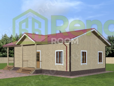 Проект П-678 Площадь: 75, Размер: 8х11