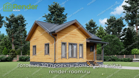 Проект П-679 Площадь: 45, Размер: 7х8