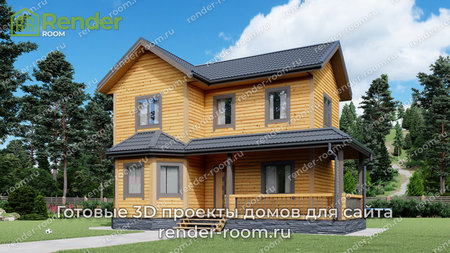 Проект П-68 Площадь: 79,7, Размер: 7х9