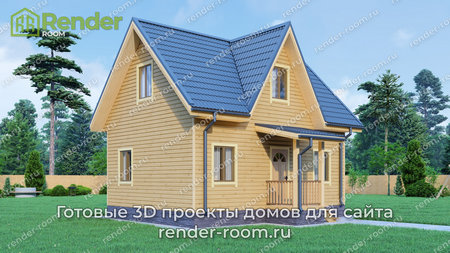 Проект П-685 Площадь: 73, Размер: 6х8