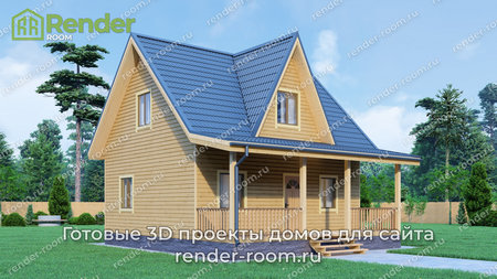 Проект  Площадь: 82, Размер: 7х8